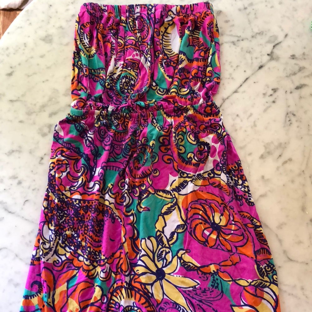 Lilly Pulitzer Atwood Strapless Dress